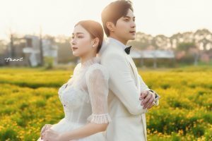 Album ảnh cưới đẹp tại phim trường Santorini Hà Nội