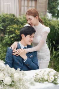 Album ảnh cưới đẹp tại phim trường Santorini Hà Nội