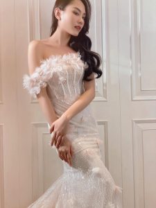 Hoa Hậu Huỳnh Nguyễn Mai Phương – Hóa nàng dâu yêu kiều trong BST của Bella Bridal