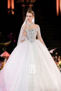 Một lần nữa hãy cùng ngắm nhìn những mẫu thiết kế trong BST Le Jardin của Bella Bridal dưới góc máy của team TuArt nhé: