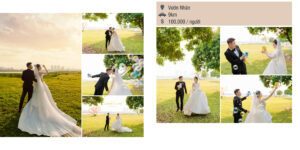 Những concept ảnh cưới ngoại cảnh đẹp ở Hà Nội