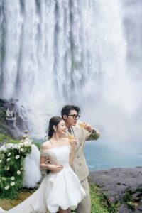 Album ảnh cưới đẹp hùng vỹ tại thác Damry Đà Lạt