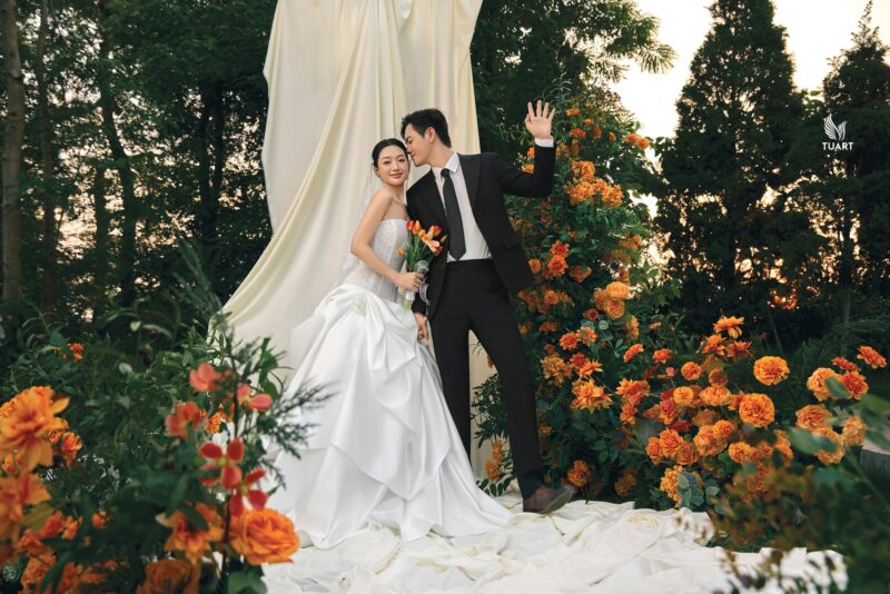 chụp ảnh cưới phim trường