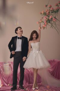 Album ảnh cưới tối giản tinh tế Style Hàn Quốc tại Studio