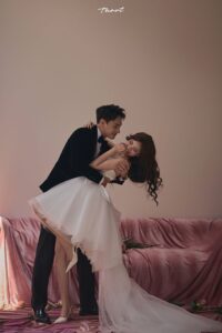 Album ảnh cưới tối giản tinh tế Style Hàn Quốc tại Studio