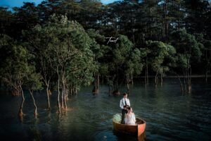Album ảnh cưới đẹp Suối Tía Đà Lạt