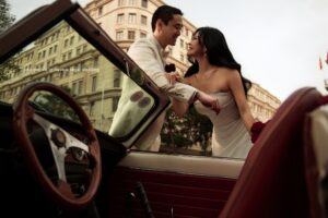 ẢNH CƯỚI XE CỔ TẠI SÀI GÒN