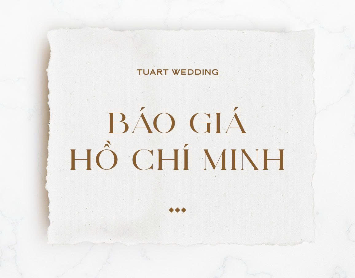 Báo giá chụp hình cưới tại Sài Gòn - Hồ Chí Minh